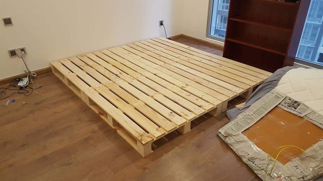 giuong-pallet1 - Sửa đồ gỗ Tuấn Đạt