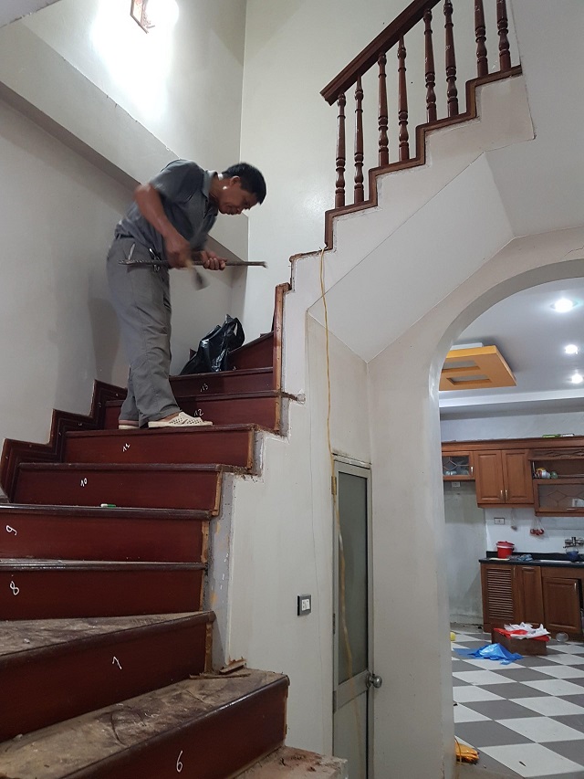Dịch vụ sửa chữa cầu thang chuyên nghiệp, giá rẻ tại Hà Nội